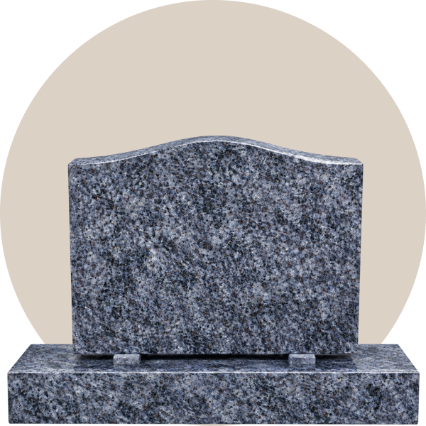 bahama blue headstone
